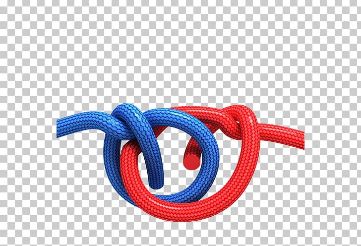 Rope Overhand Knot Hunter's Bend Necktie PNG, Clipart, Anecdote, Electric Blue, English, Hardware Accessory, Hunters Bend Free PNG Download