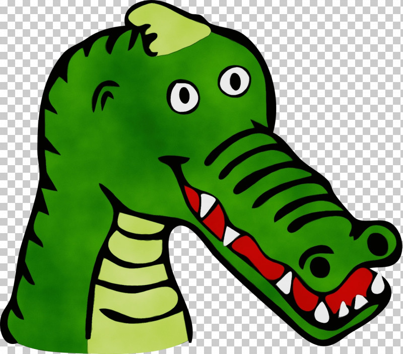 Green Cartoon Crocodile Crocodilia Animal Figure PNG, Clipart, Animal Figure, Cartoon, Crocodile, Crocodilia, Green Free PNG Download
