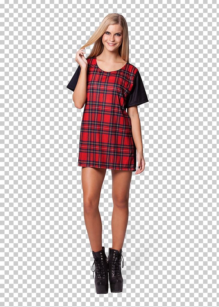 Dress Tartan Shoulder Full Plaid Sleeve PNG, Clipart, Clothing, Day Dress, Dress, Elisabetta Franchi, Fashion Model Free PNG Download