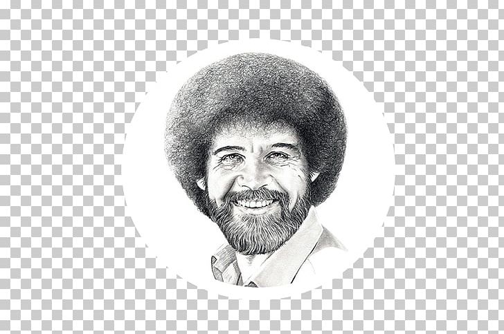 Bob Ross Drawing Painting Artist Sketch PNG, Clipart, Art, Artist, Beard, Black And White, Bob Free PNG Download