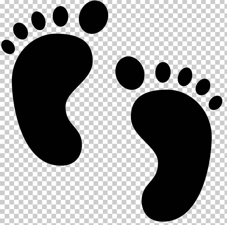 Footprint Computer Icons PNG, Clipart, Barefoot, Black, Black And White, Circle, Clip Art Free PNG Download