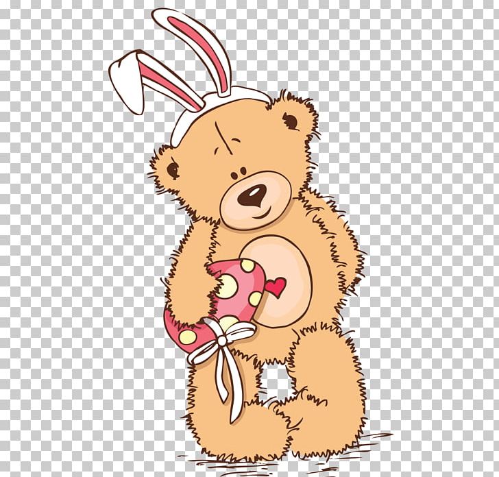 Bear Easter Bunny Child Easter Egg PNG, Clipart, Animals, Art, Bear, Carnivoran, Child Free PNG Download