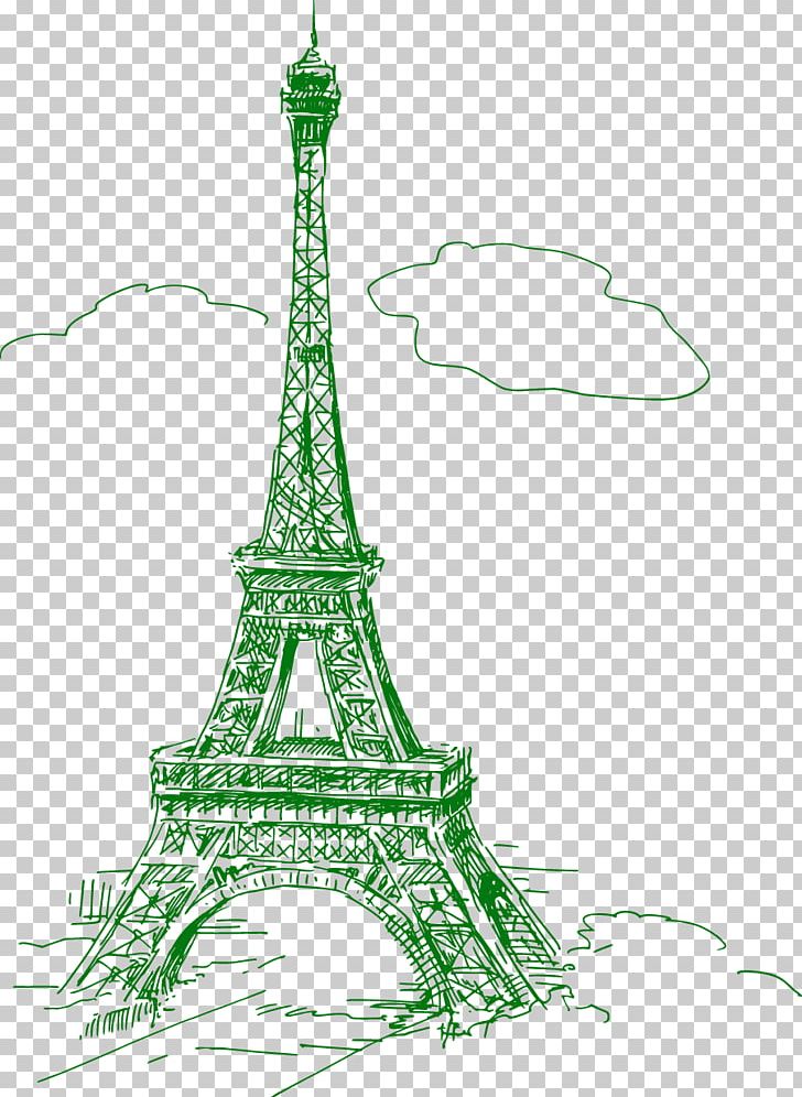 Eiffel Tower Drawing Wall Decal PNG, Clipart, Coloring Book, Decal, Diagram, Drawing, Eiffel Free PNG Download