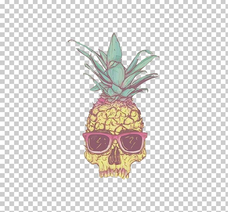 Pineapple Skull Calavera Drawing PNG, Clipart, Ananas, Art, Bromeliaceae, Calavera, Cartoon Free PNG Download