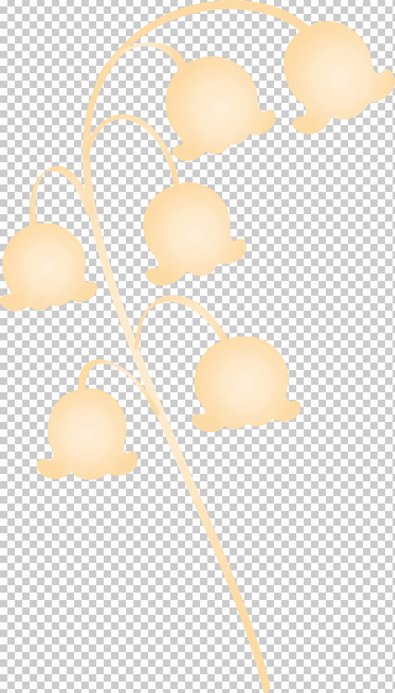 Yellow Line Beige PNG, Clipart, Beige, Flower, Lily Bell, Line, Paint Free PNG Download