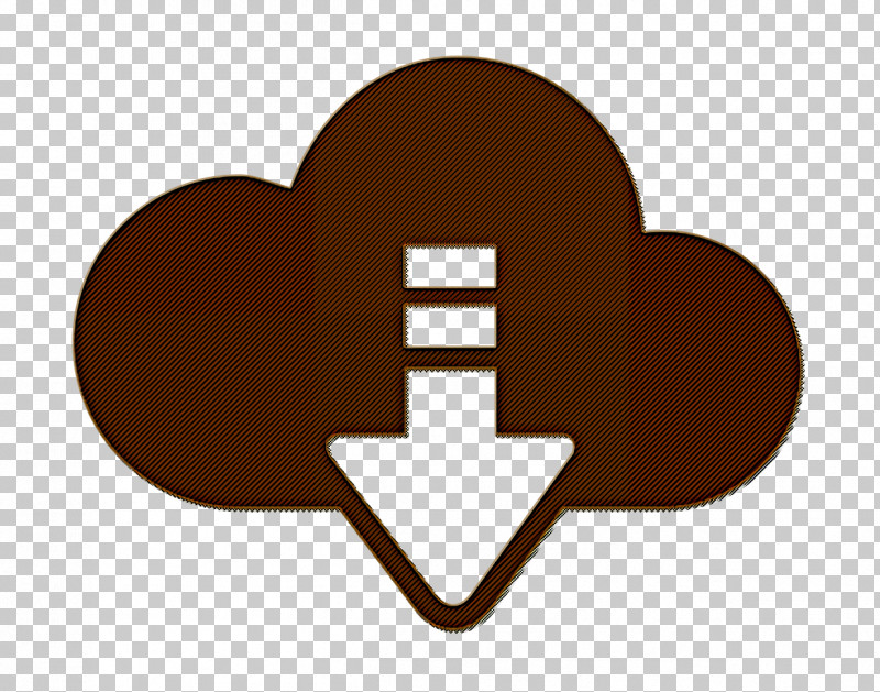 Arrow Icon Cloud Icon Cloud Computing Icon PNG, Clipart, Arrow Icon, Brown, Cloud Computing Icon, Cloud Icon, Down Icon Free PNG Download
