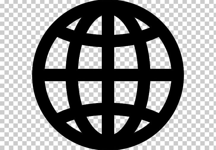 Globe Earth Symbol World Grid PNG, Clipart, Area, Black And White, Brand, Circle, Computer Icons Free PNG Download