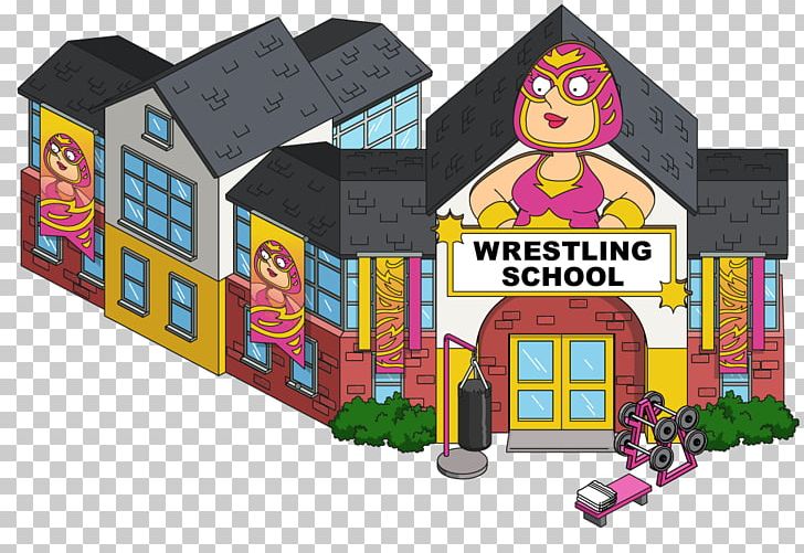 Family Guy: The Quest For Stuff Meg Griffin WrestleMania Building Thumbnail PNG, Clipart, Building, Facade, Family Guy, Family Guy The Quest For Stuff, Games Free PNG Download
