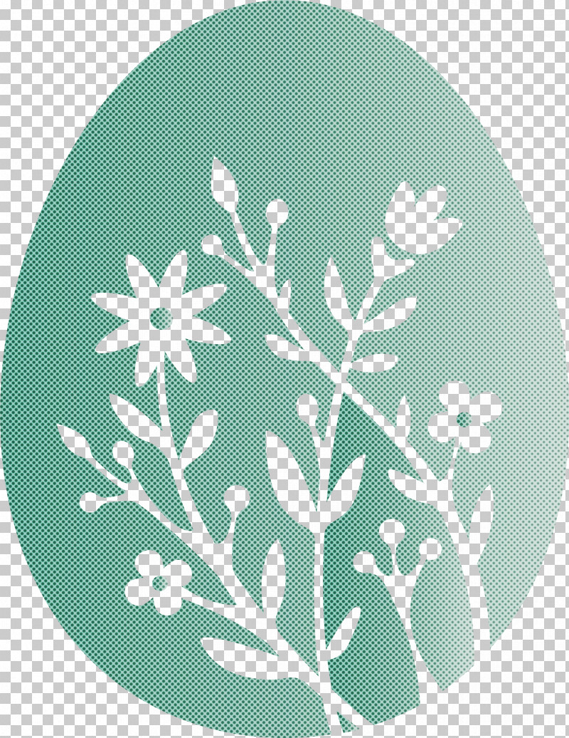 Floral Egg Easter Day PNG, Clipart, Branch, Easter Day, Floral Egg, Flower, Green Free PNG Download