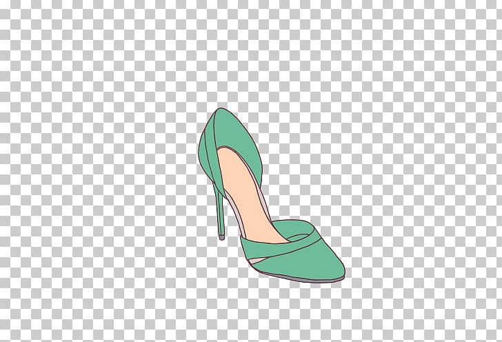 Shoe Green High-heeled Footwear PNG, Clipart, Accessories, Aqua, Background Green, Designer, Download Free PNG Download