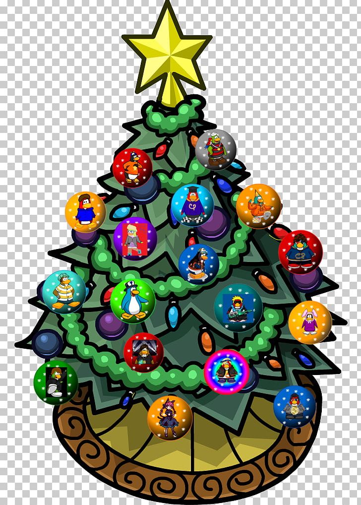 Club Penguin Christmas Tree Christmas Decoration PNG, Clipart, Christmas, Christmas Card, Christmas Decoration, Christmas Ornament, Christmas Tree Free PNG Download