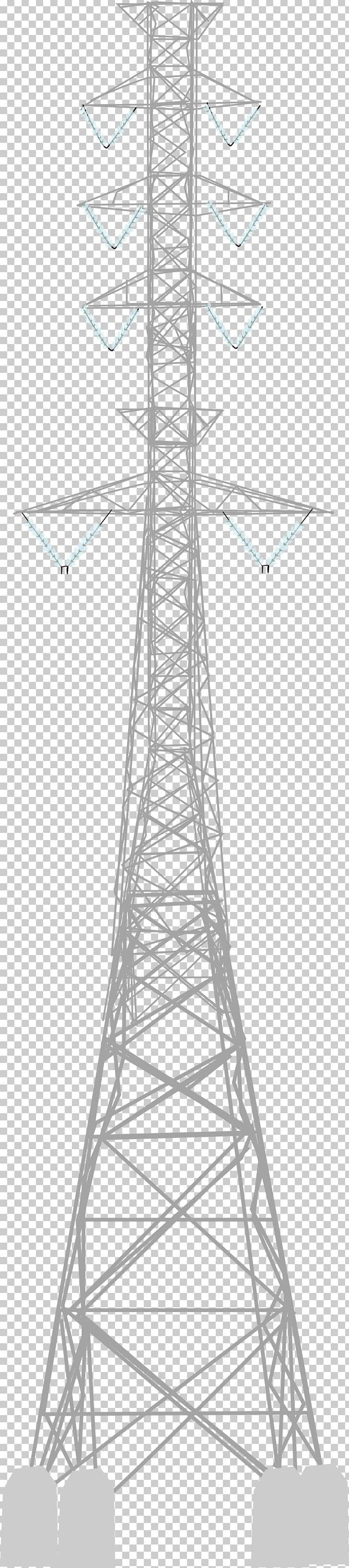 Transmission Tower Electricity Drawing Public Utility PNG, Clipart, Angle, Art, Black And White, Drawing, Electrical Supply Free PNG Download