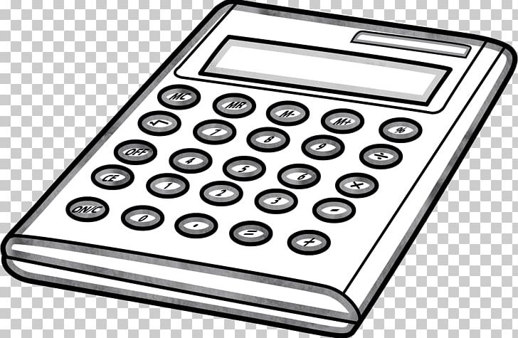 Calculator Drawing Numeric Keypads PNG, Clipart, Black, Black And White, Calculator, College, Corded Phone Free PNG Download