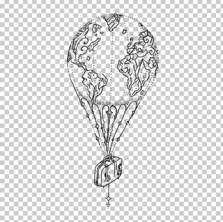 Hot Air Balloon Abziehtattoo Tattoo Artist PNG, Clipart, Abziehtattoo, Aerial Warfare, Air, Air Transportation, Bag Free PNG Download