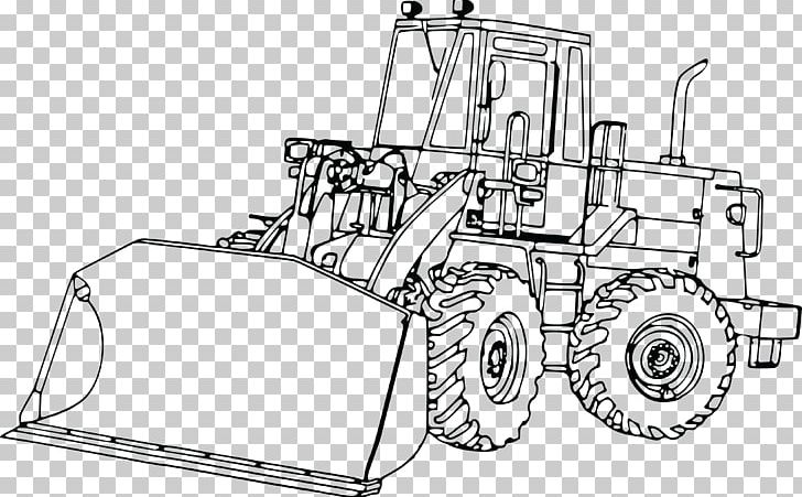 Caterpillar Inc. John Deere Bulldozer Tractor Heavy Machinery PNG, Clipart, Angle, Architectural Engineering, Auto Part, Black And White, Bulldozer Free PNG Download