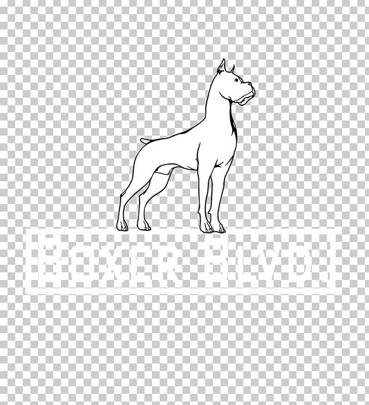 Dog Breed Cat Paw PNG, Clipart, Animals, Area, Artwork, Black And White, Boxer Free PNG Download