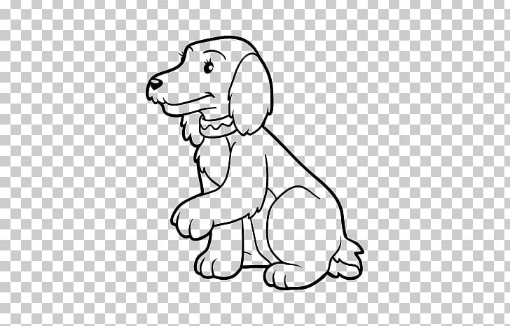 Dog Breed Puppy English Cocker Spaniel Drawing PNG, Clipart, Animal, Animals, Arm, Art, Black And White Free PNG Download