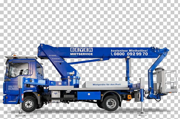 Crane Truck Arbeitsbühne Aerial Work Platform BEYER-Mietservice KG PNG, Clipart, Aerial Work Platform, Cargo, Commercial Vehicle, Crane, Datasheet Free PNG Download