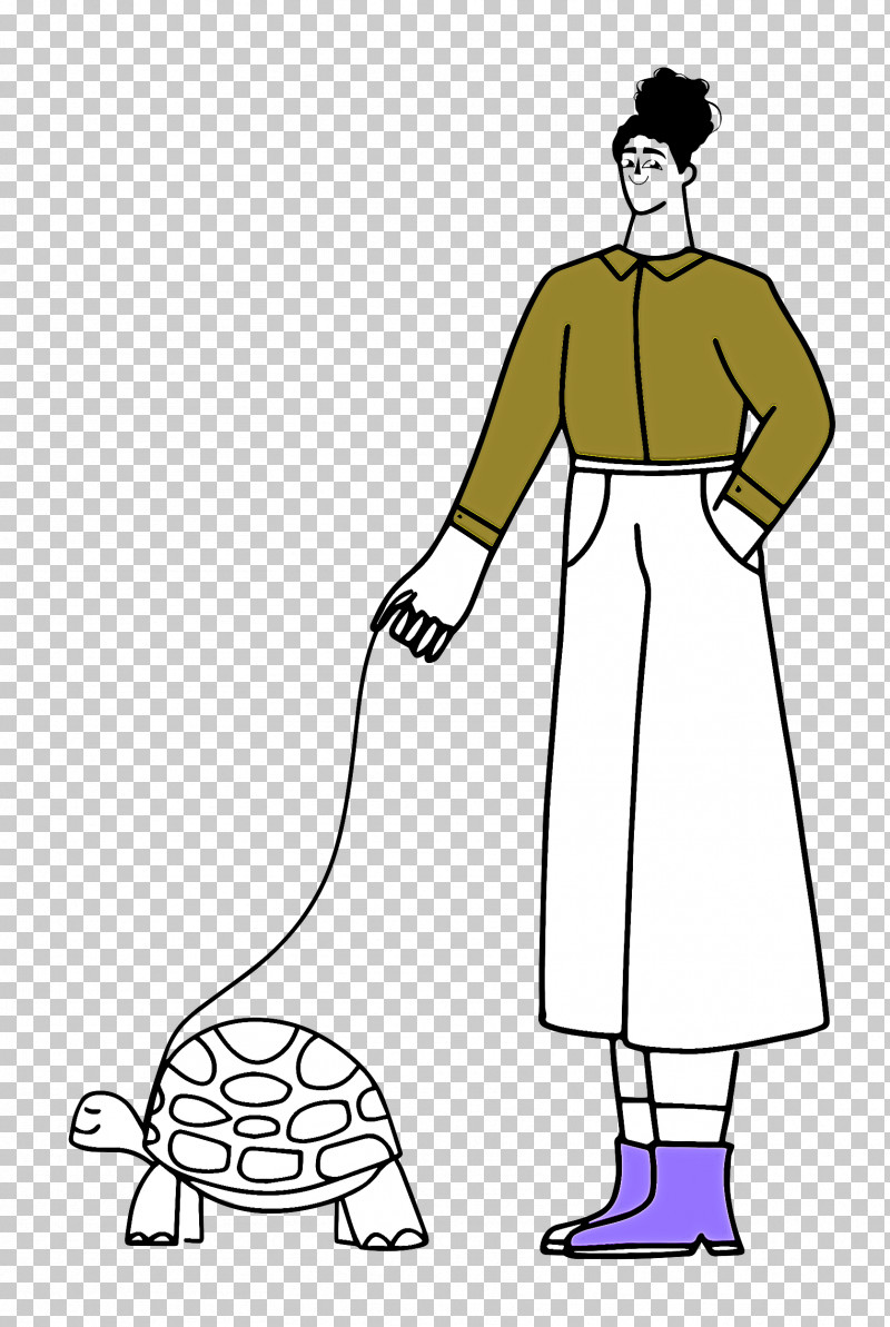 Walking The Turtle PNG, Clipart, Dress, Headgear, Joint, Line Art, Male Free PNG Download