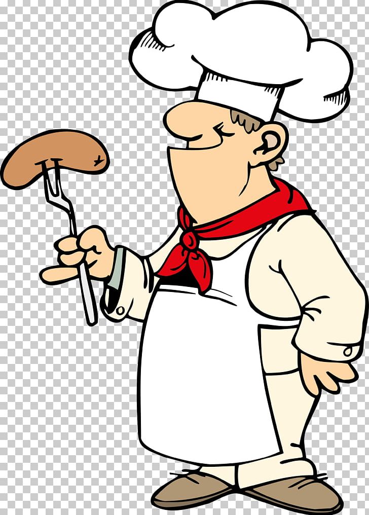 Hot Dog Chef Cooking PNG, Clipart, Area, Arm, Artwork, Black And White, Boy Free PNG Download