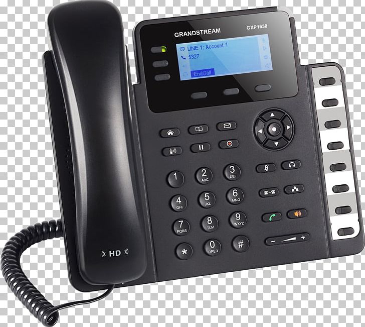 Grandstream Networks VoIP Phone Grandstream GXP1625 Telephone Grandstream GXP1628 Small Business Hd Ip Phone PNG, Clipart, Analog Telephone Adapter, Answering Machine, Asterisk, Caller Id, Corded Phone Free PNG Download