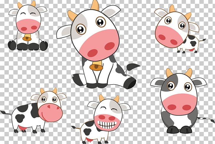 Holstein Friesian Cattle Cow PNG, Clipart, Animal, Animals, Art, Cartoon, Cartoon Animals Free PNG Download
