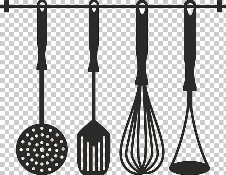 Kitchen Utensil Tool Spatula Whisk PNG, Clipart, Black And White, Cutlery, Fork, Kitchen, Kitchen Utensil Free PNG Download