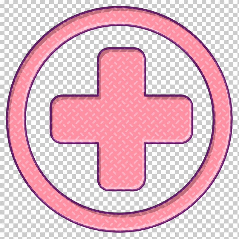 pink medical symbols clip art