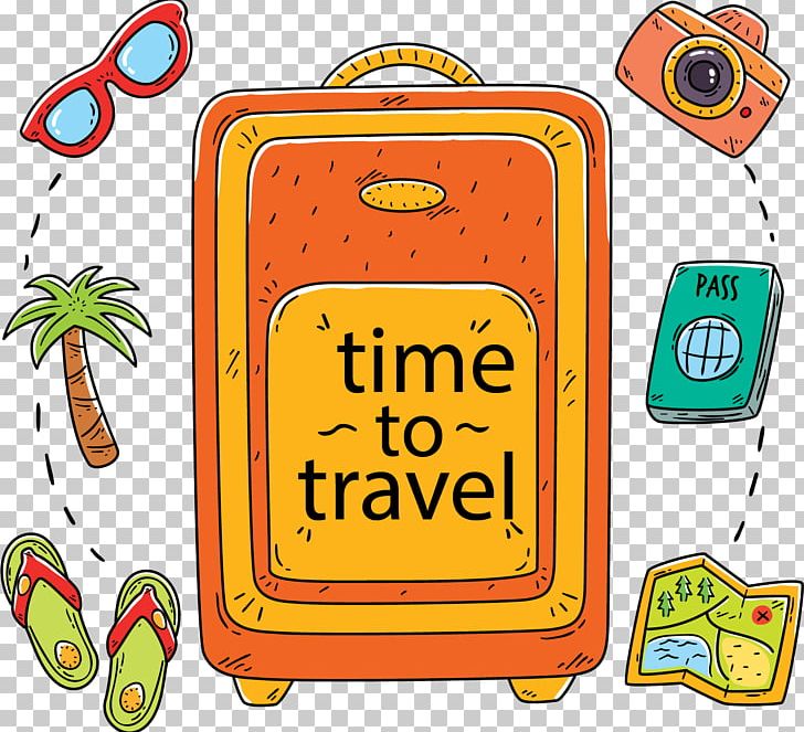 Euclidean Suitcase Illustration PNG, Clipart, Baggage, Cartoon, Cartoon Passport, Clothing, Designer Free PNG Download