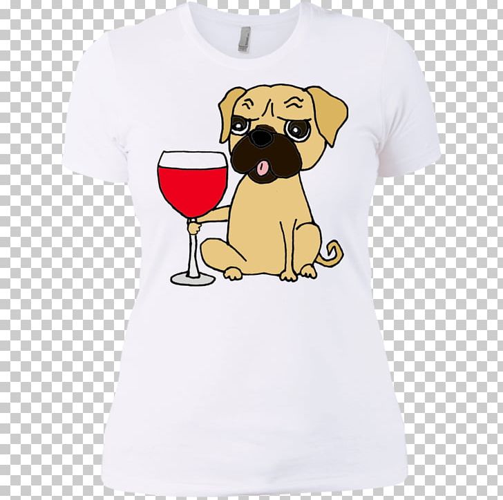 Pug T-shirt Bulldog Puppy Sleeve PNG, Clipart, Alcoholic Drink, Bag, Bulldog, Carnivoran, Clothing Free PNG Download