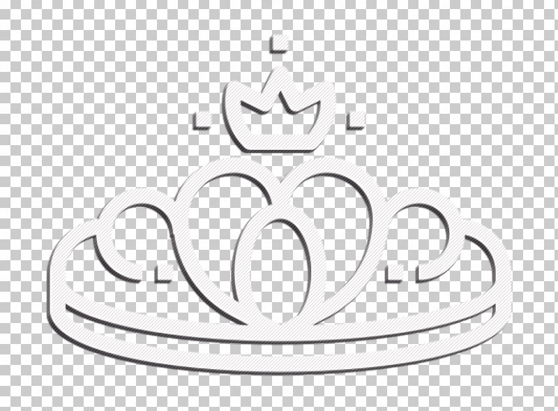 Wedding Icon Crown Icon PNG, Clipart, Blackandwhite, Crown, Crown Icon, Emblem, Headpiece Free PNG Download