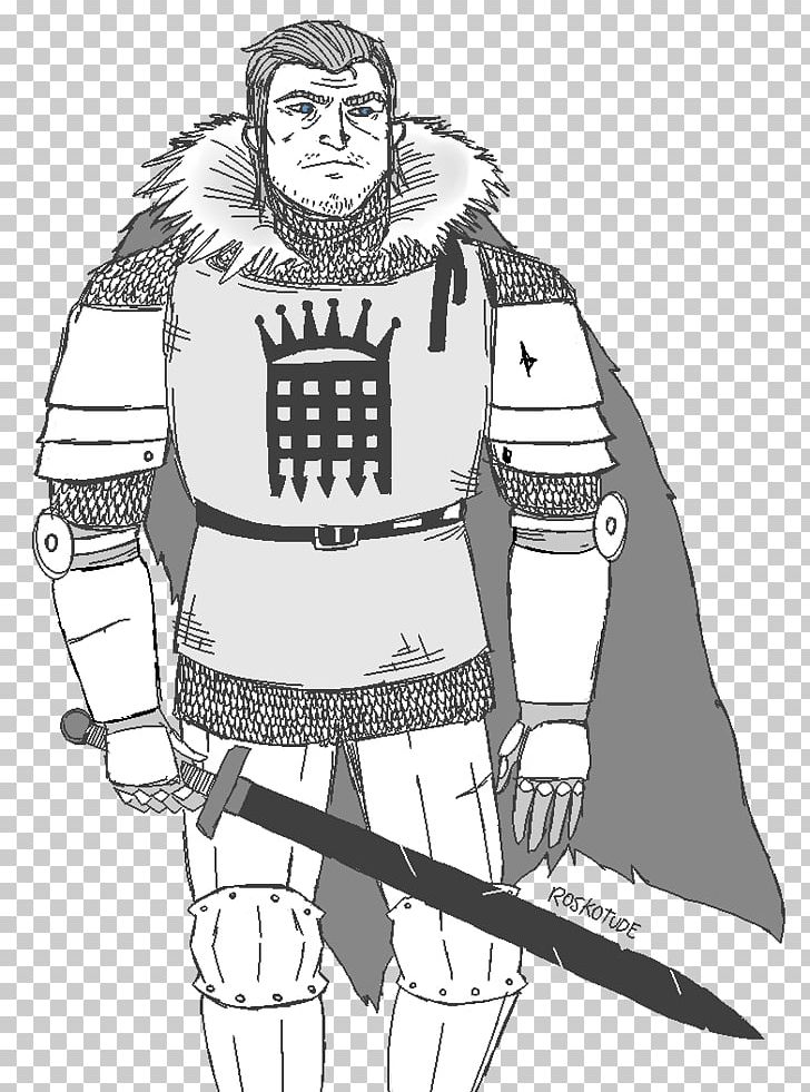 Costume Design Armour Sketch PNG, Clipart, Armour, Art, Black And White, Cartoon, Character Free PNG Download