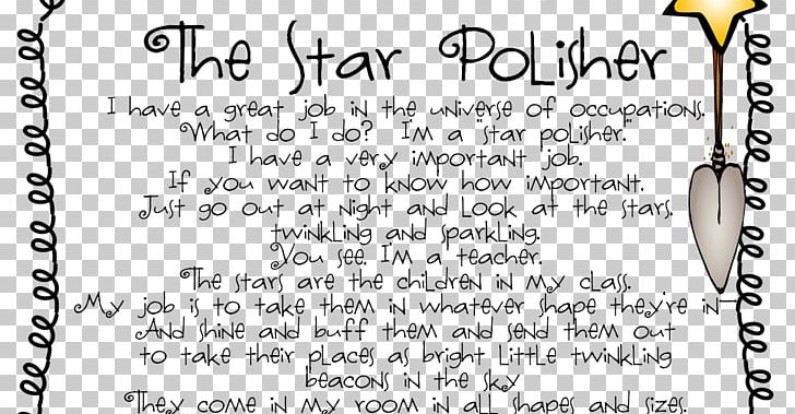 Poetry Star Paper Writing Teacher PNG, Clipart, Animal, Area, Black And White, Calendar, Calligraphy Free PNG Download