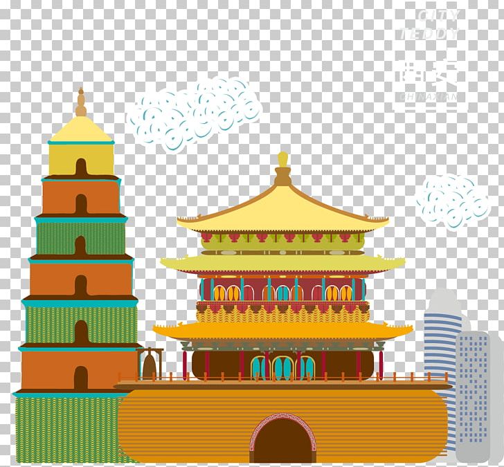Xi An PNG, Clipart, Building, China, Encapsulated Postscript, Flat, Flat Avatar Free PNG Download