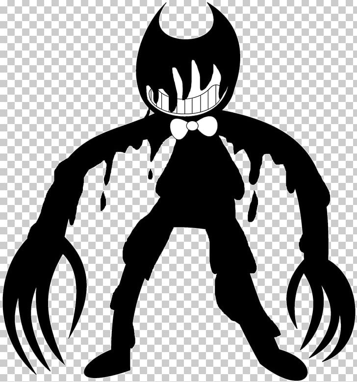 Bendy And The Ink Machine Drawing PNG, Clipart, Artwork, Bendy, Bendy And The Ink Machine, Black, Black And White Free PNG Download