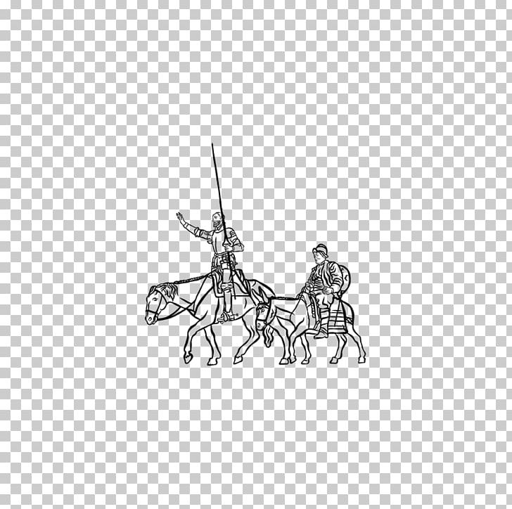 Don Quixote Sancho Panza Monument Vinilos Decorativos Vinilohistorico.es PNG, Clipart, Angle, Architecture, Black And White, Body Jewelry, Character Free PNG Download