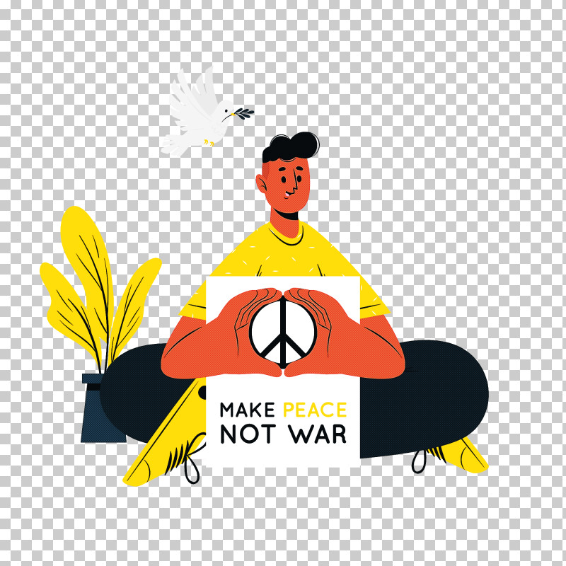 Make Peace Not War Peace Day PNG, Clipart, Cartoon, Logo, Make Peace Not War, Peace Day, Poster Free PNG Download