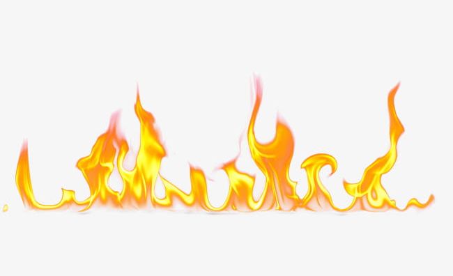 A Row Of Burning Fire PNG, Clipart, Burning Clipart, Combustion, Fire Clipart, Flame, Gold Free PNG Download