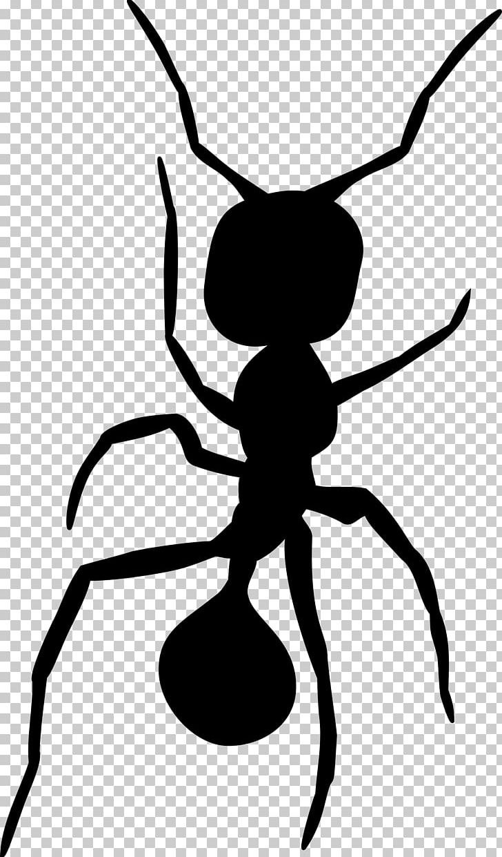 Ant Insect Silhouette PNG, Clipart, Animals, Ant, Ants, Artwork, Black And White Free PNG Download