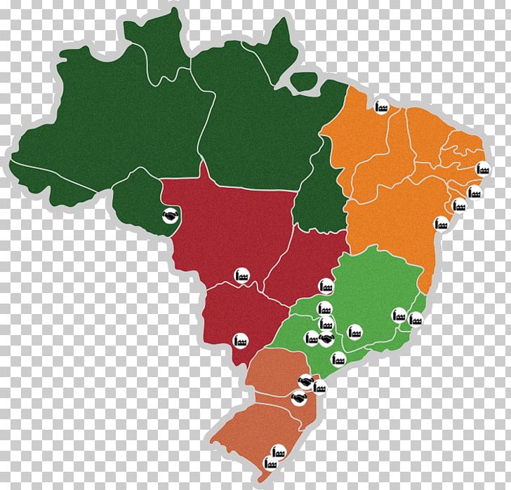 Regions Of Brazil Map Art PNG, Clipart, Area, Art, Brazil, Brazilian Art, Brazilian Mythology Free PNG Download