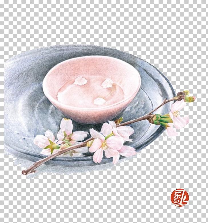 Paper Colored Pencil Watercolor Painting Chinese Painting PNG, Clipart, Aesthetics, Art, Bowl Vector, Chinese Art, Color Free PNG Download