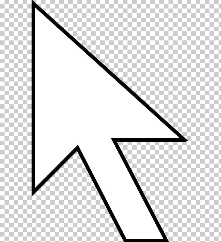 Computer Mouse Cursor Pointer Computer Icons Arrow PNG, Clipart, Angle, Area, Black, Black And White, Button Free PNG Download