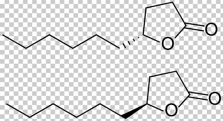 γ-decalactone Gamma-Decalactone Aroma PNG, Clipart, Angle, Area, Aroma, Black, Black And White Free PNG Download