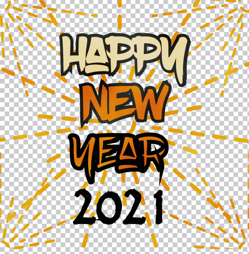 Logo Yellow Meter Pattern Line PNG, Clipart, 2021, 2021 Happy New Year, Area, Happy New Year, Line Free PNG Download