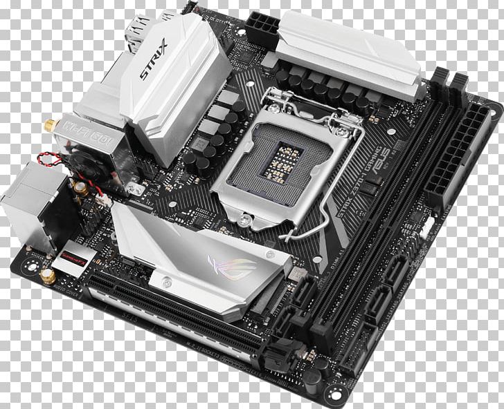 Mini-ITX LGA 1151 Motherboard Coffee Lake M.2 PNG, Clipart, Central Processing Unit, Coffee Lake, Computer Component, Computer Cooling, Computer Hardware Free PNG Download