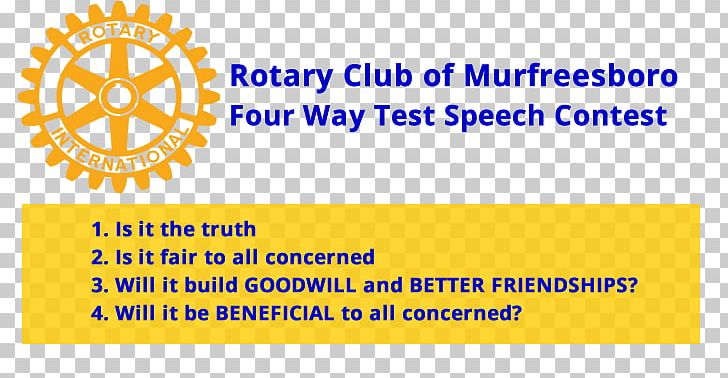 The Four-Way Test Rotary International Rotary Foundation Rotary Club Of Fort Lauderdale Organization PNG, Clipart, Area, Brand, Charitable Organization, Competition, Customer Service Free PNG Download