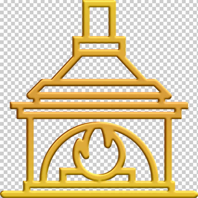 Household Set Icon Chimney Icon Fireplace Icon PNG, Clipart, Chimney Icon, Drawing Room, Fire, Fireplace, Fireplace Icon Free PNG Download