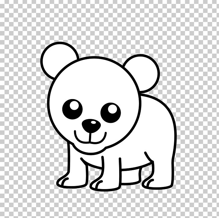 Polar Bear American Black Bear Koala PNG, Clipart, American Black Bear, Area, Bear, Black, Black And White Free PNG Download