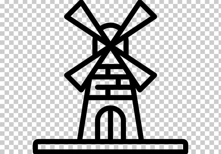 Computer Icons Windmill Wind Turbine PNG, Clipart, Black And White, Building, Computer Icons, Encapsulated Postscript, Energy Free PNG Download