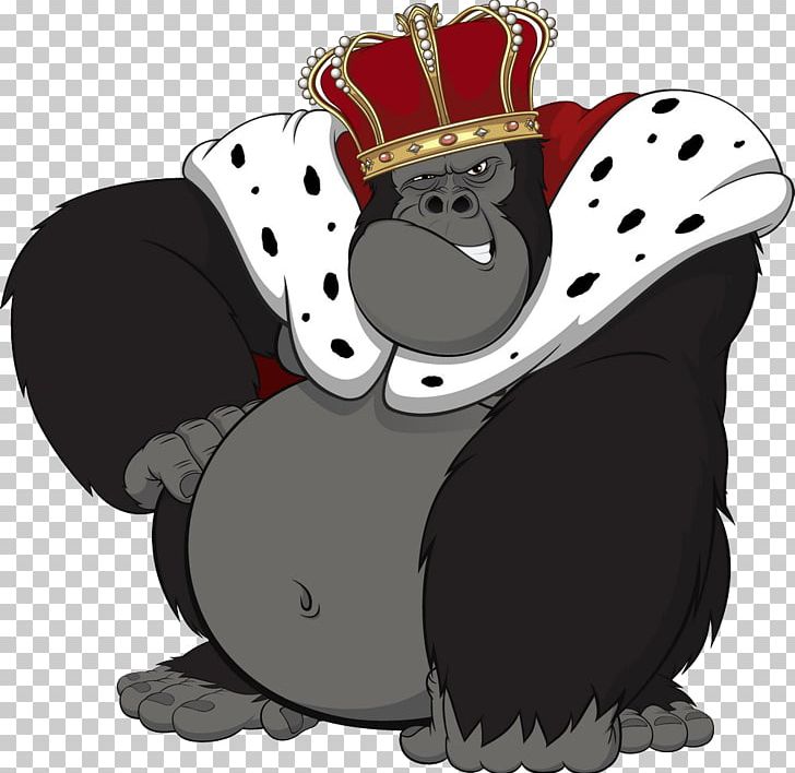 Gorilla Primate King Kong Ape Chimpanzee PNG, Clipart, Animals, Balloon Cartoon, Boy Cartoon, Carnivoran, Cartoon Character Free PNG Download